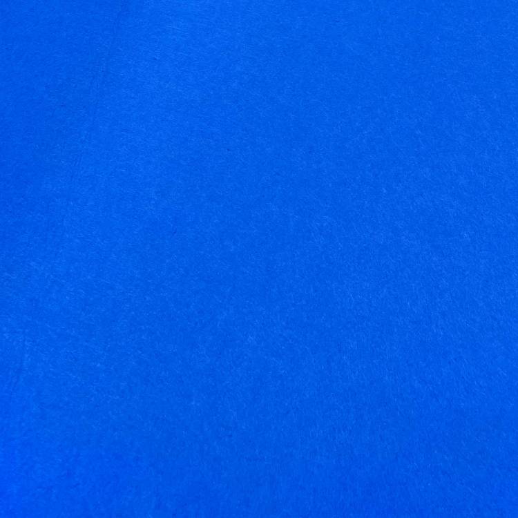 Фетр однотонный 2мм. цвет т/голубой