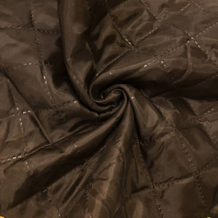 Подклад стеганный цвет коричневый 150гр/м2
