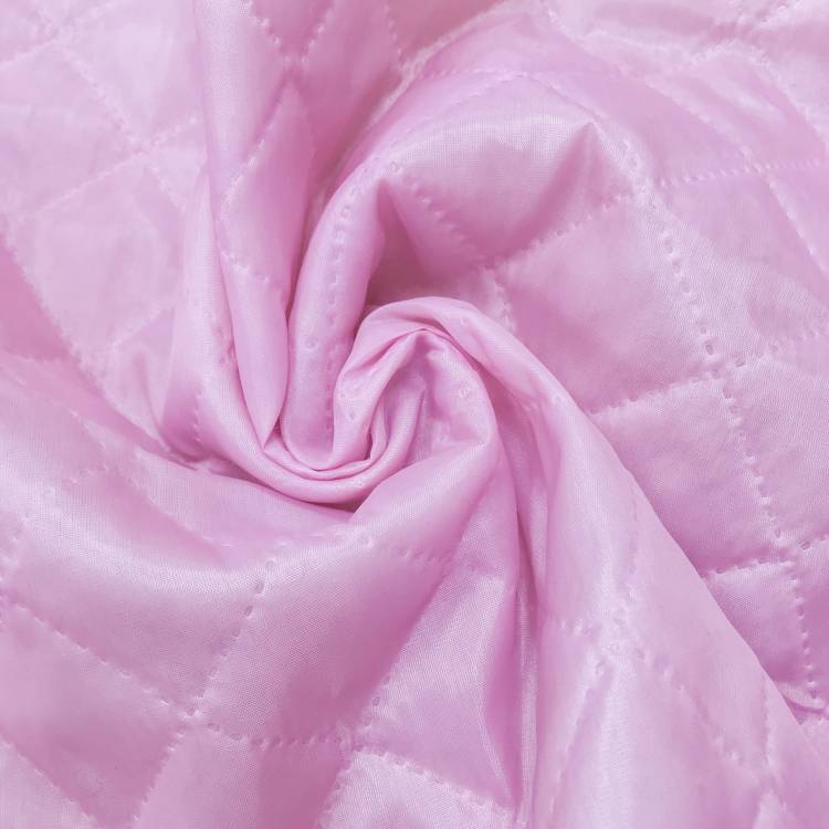 Подклад стеганный цвет розовый 150гр/м2