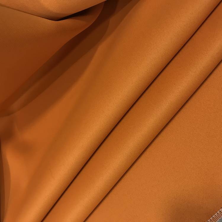 Портьера блэкаут арт.551 цвет.037 оранжевый светонипроницаемость 85%
