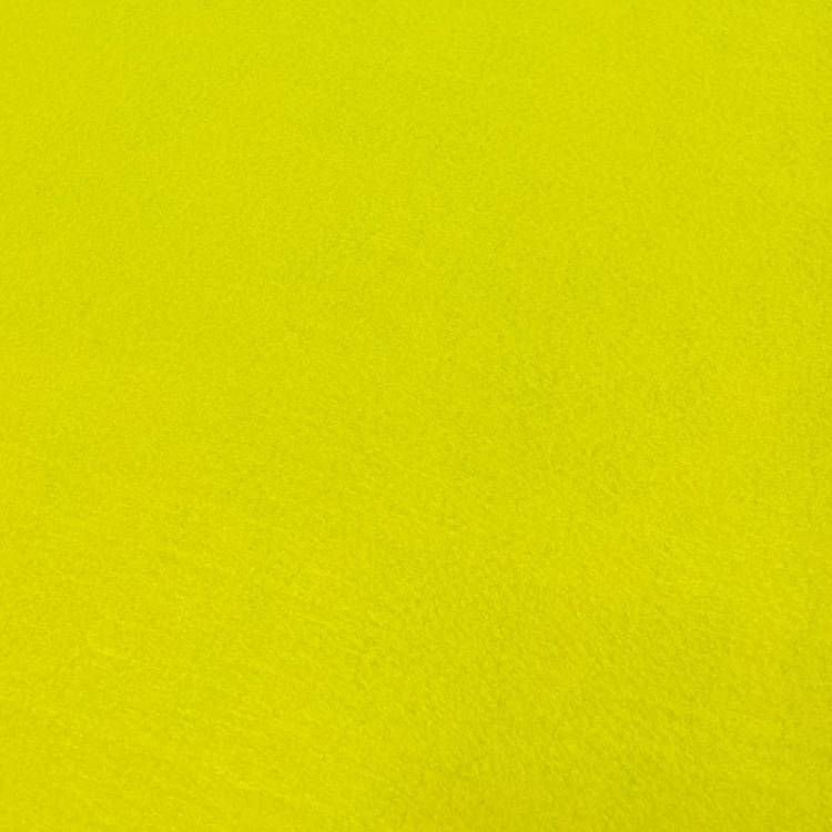Фетр однотонный 2мм. цвет лимон