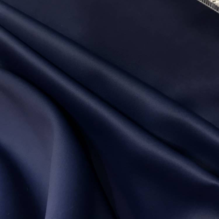 Портьера блэкаут арт.551 цвет.049 т/синий светонипроницаемость 85%
