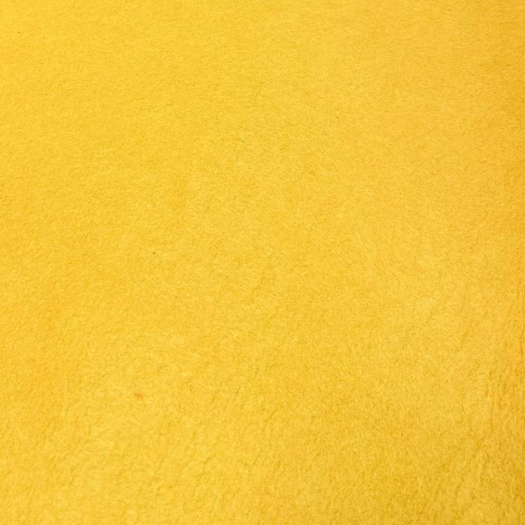 Фетр однотонный 2мм. цвет т.жёлтый