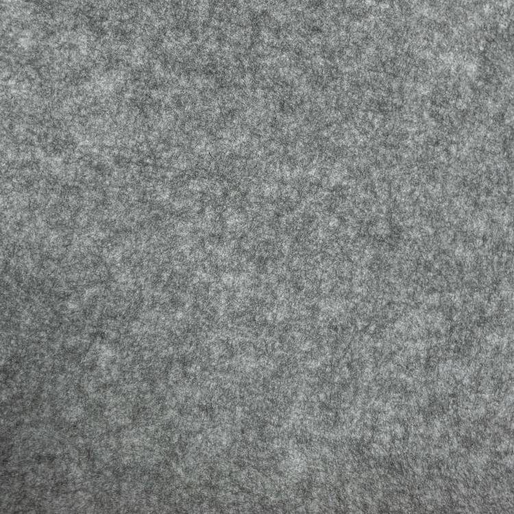 Фетр однотонный 2мм. цвет серый меланж