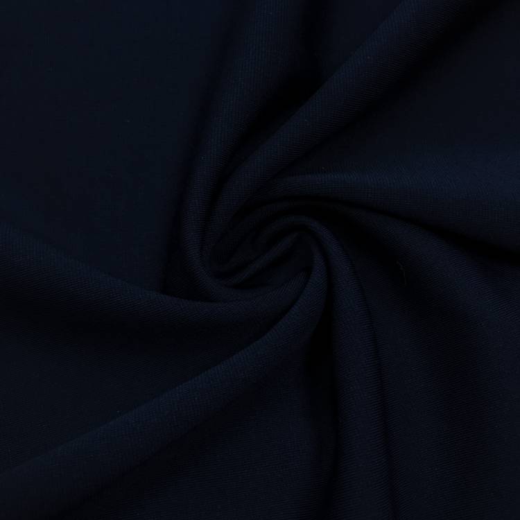 Трикотаж однотонный "Маниса" цвет т.синий